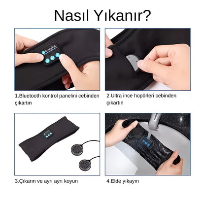 Tousen™ Bluetooth Kulaklıklı Kafa Bandı